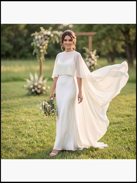 sheer shawl for dress Chiffon Shawls and Wraps Women's Evening and Wedding Dresses this accessory adds sophistication with its graceful design Shawl Wrap For Dress Chelle